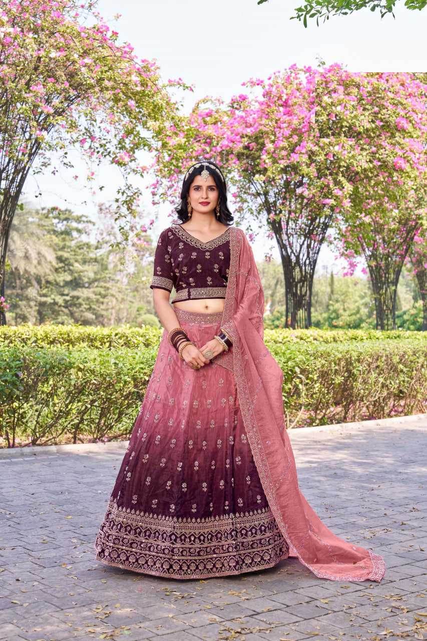 Soft Gold Crush Rajwada Lehenga for Festive Elegance - MYLUXURY LANE ENTERPRISE